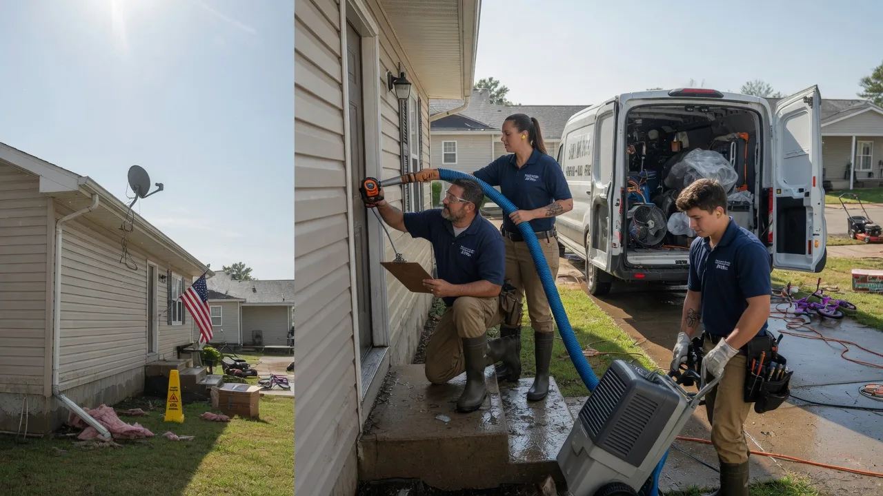 Ceiling Water Damage Restoration in Norman, OK near me